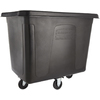 Rubbermaid Chariot cubique 0,4 m3, noir