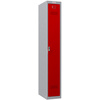 phoenix Vestiaire PL1130, serrure électronique, gris/rouge