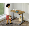 kerkmann Bureau assis-debout Smart Office, blanc/argent