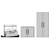 kerkmann Rayonnage Dante sans paroi arrière, (L)1.000 mm