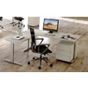 kerkmann Bureau 'Form 2' avec extension, (L)1.600 mm, blanc