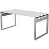 kerkmann Table annexe Form 5, piètement cadre, gris clair