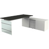 kerkmann Bureau complet LUGANO, graphite