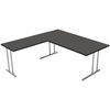 kerkmann Bureau Start Up extension, (L)1.600 mm, graphite