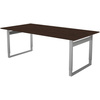 kerkmann Table de conférence Form 5, (L)2.000 mm, gris clair