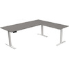 kerkmann Table de bureau assis-debout 'Move 3' avec angle