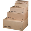 smartboxpro Carton d'expédition MAIL BOX, taille: XS, marron