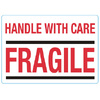 rillprint Etiquette 'HANDLE WITH CARE / FRAGILE'