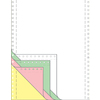 AVERY Zweckform Papier listing en continu, 240 x 12', 4 pli
