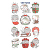 ZDesign KIDS Tatouages de Noël 'Etoiles'