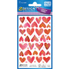 AVERY Zweckform ZDesign Sticker CREATIVE 'coeurs', coloré