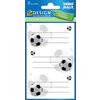 AVERY Zweckform ZDesign Etiquettes pour livres 'football'