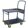 pavo Chariot à étages, capacité: 150 kg, gris foncé