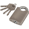 pavo Cadenas à clé haute sécurité en laiton, (L)50 mm