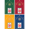 LECAS Calendrier éphéméride, bloc neutre, fond Skytos, 2026