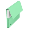 Oxford Pochette document à soufflet, A4, vert pastel