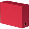Oxford Boîte transfert toilée, format A4, rouge - 52799