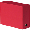 Oxford Boîte transfert toilée, format A4, rouge - 52805