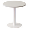 PAPERFLOW Table d'appoint easyDesk, diamètre: 800 mm, blanc