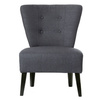 PAPERFLOW Fauteuil visiteur 'Brighton', gris / noir