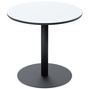 PAPERFLOW Table de bistrot Mezzo, (L)800 x (P)600 mm, noir