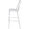 PAPERFLOW Chaise de bar d'extérieur ARTY, set de 2, blanc