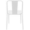 PAPERFLOW Chaise visiteur d'extérieur ARTY, set de 2, blanc