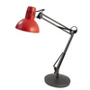 ALBA Lampe de bureau à LED 'ARCHICOLOR', culot, rouge / gris