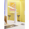 ALBA Lampe de bureau LED rechargeable 'LEDTUBE', blanc