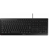 CHERRY Clavier AZERTY STREAM KEYBOARD USB, avec fil, noir