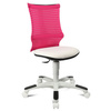 Topstar Chaise de bureau enfant 'S'neaker', blanc/rose vif