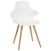 Topstar Chaise visiteur 'T 2020', blanc / hêtre