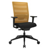 Topstar Chaise de bureau pivotante 'Airwork', noir/noir