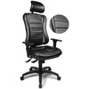 Topstar Fauteuil de bureau 'Head Point RS', noir / noir