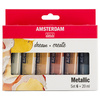 ROYAL TALENS Peinture acrylique AMSTERDAM Metallic, 6x 20 ml