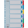 Esselte Intercalaires en carton, uni,A4,6 pièces,multicolore - 50028