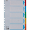Esselte Intercalaires en carton, uni, A4, 5 touches