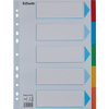 Esselte Intercalaires en carton, uni, A4, 5 touches