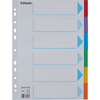 Esselte Intercalaires en carton, uni, A4, 6 touches