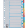 Esselte Intercalaires en carton, unis, A4, 10 touches
