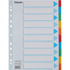 Esselte Intercalaires en carton, unis, A4, 10 touches