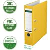 LEITZ classeur plastique, 180 degrés, A4, 80 mm, jaune