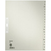 LEITZ Intercalaires en papier naturel, A-Z, A4+, mi-hauteur