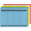 LEITZ Etiquette pour dos de classeur, 61 x 192 mm, bleu