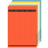LEITZ Etiquette pour dos de classeur, 39 x 285 mm, jaune