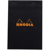 RHODIA Bloc agrafé No. 16, format A5, quadrillé 5x5, orange  - 017993