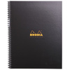 RHODIA Cahier à spirale 'Note Book', A4+, quadrillé 5x5,noir
