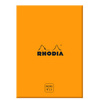 RHODIA Bloc mémo No. 13, 115 x 160 mm, ligné, orange