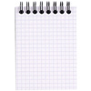 RHODIA Bloc spiralé No. 11, A7, quadrillé 5x5, noir