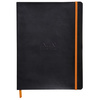 RHODIA Carnet souple RHODIARAMA, B5, ligné, noir